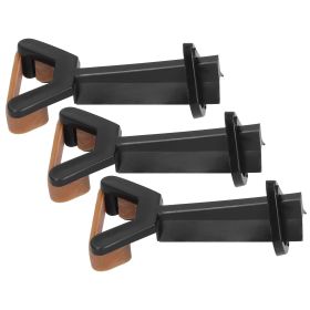 3 Set Snooker Billiard Pool Cue Tip Clamp Suppressor Elastic Rubber Fastener Repair Tool