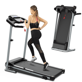 Folding Treadmill For Home Use With Pulse Sensor, Motorized Treadmill Treadmill For Home Office