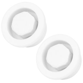 2Pcs PVC Surfboard Paddle Board Vent Hole Automatic Breathing Waterproof Accessorywhite