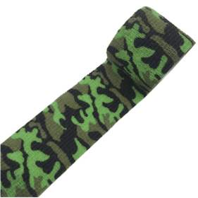 Camouflage Non-woven Elastic Bandage (Self-adhesive) (Option: 9style-5cm-1pc)