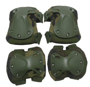 Elbows and Knees Gear Pads (Option: Green camouflage)