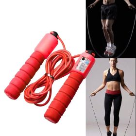 Jump Rope with Counter (Color: Red)