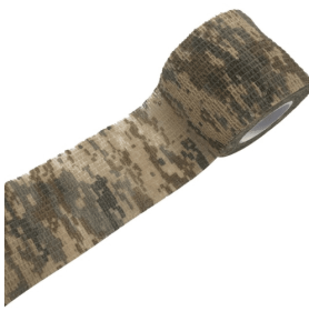 Camouflage Non-woven Elastic Bandage (Self-adhesive) (Option: 6style-5cm-1pc)