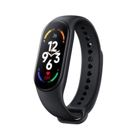 M7 Smart Watch Bluetooth Step Counting Sports Smart Bracelet Fitness Tracker Heart Rate Blood Pressure Sleep Monitor Smartwatch (Color: Black, Ships From: Italy)