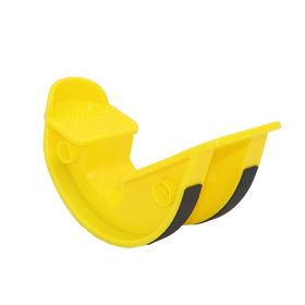 Foot Stretcher Rocker Calf Ankle Stretch Board For Achilles Tendonitis Muscle Massage Fitness Pedal Stretcher Plant Yoga (format: Yellow)